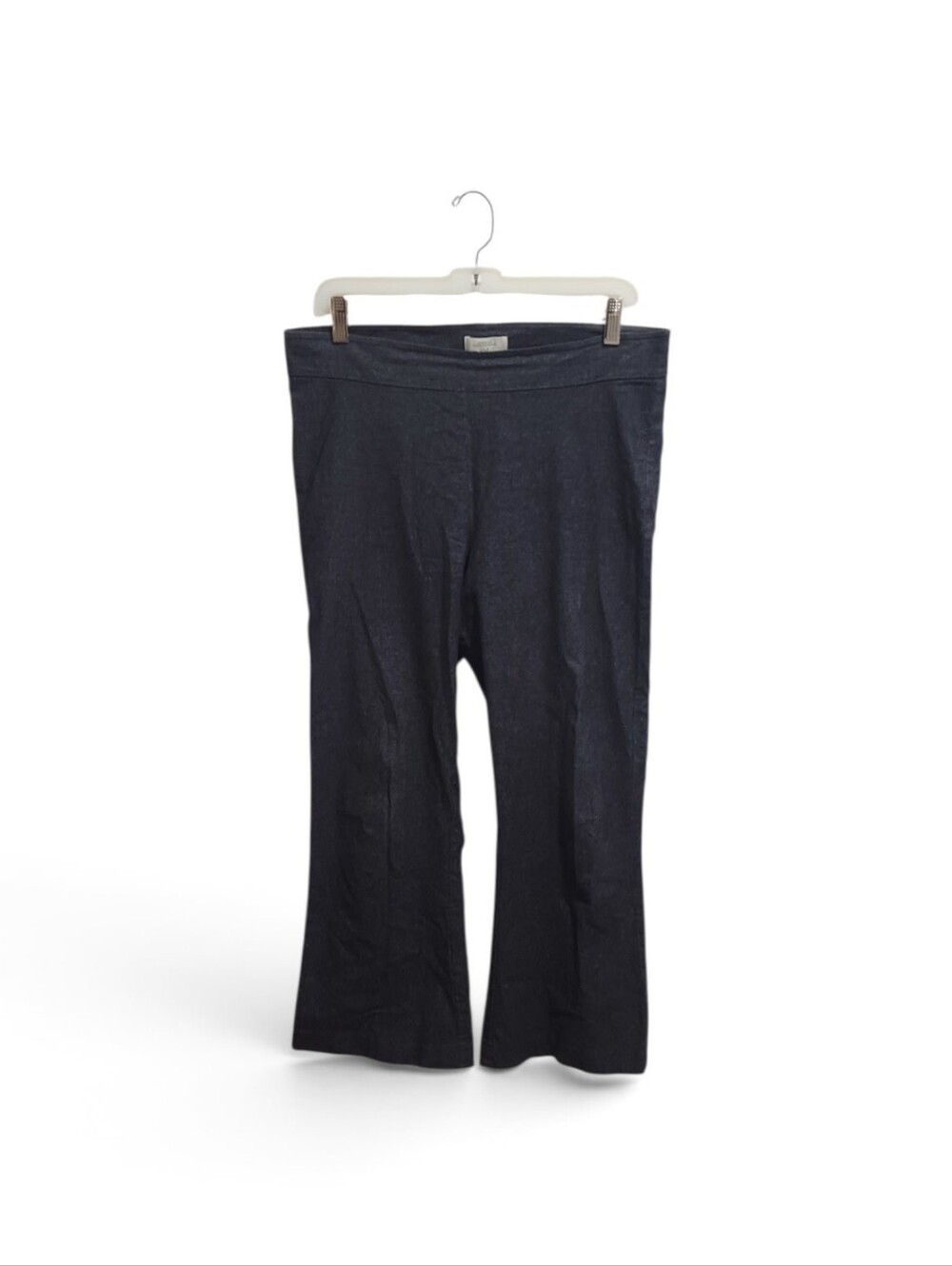 Women's Avenue Montaigne Stretch Cropped Flare Pull On Pants Size 10 Leo F1366